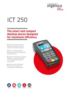 Ingenico ict250 Data Sheet_Page_1