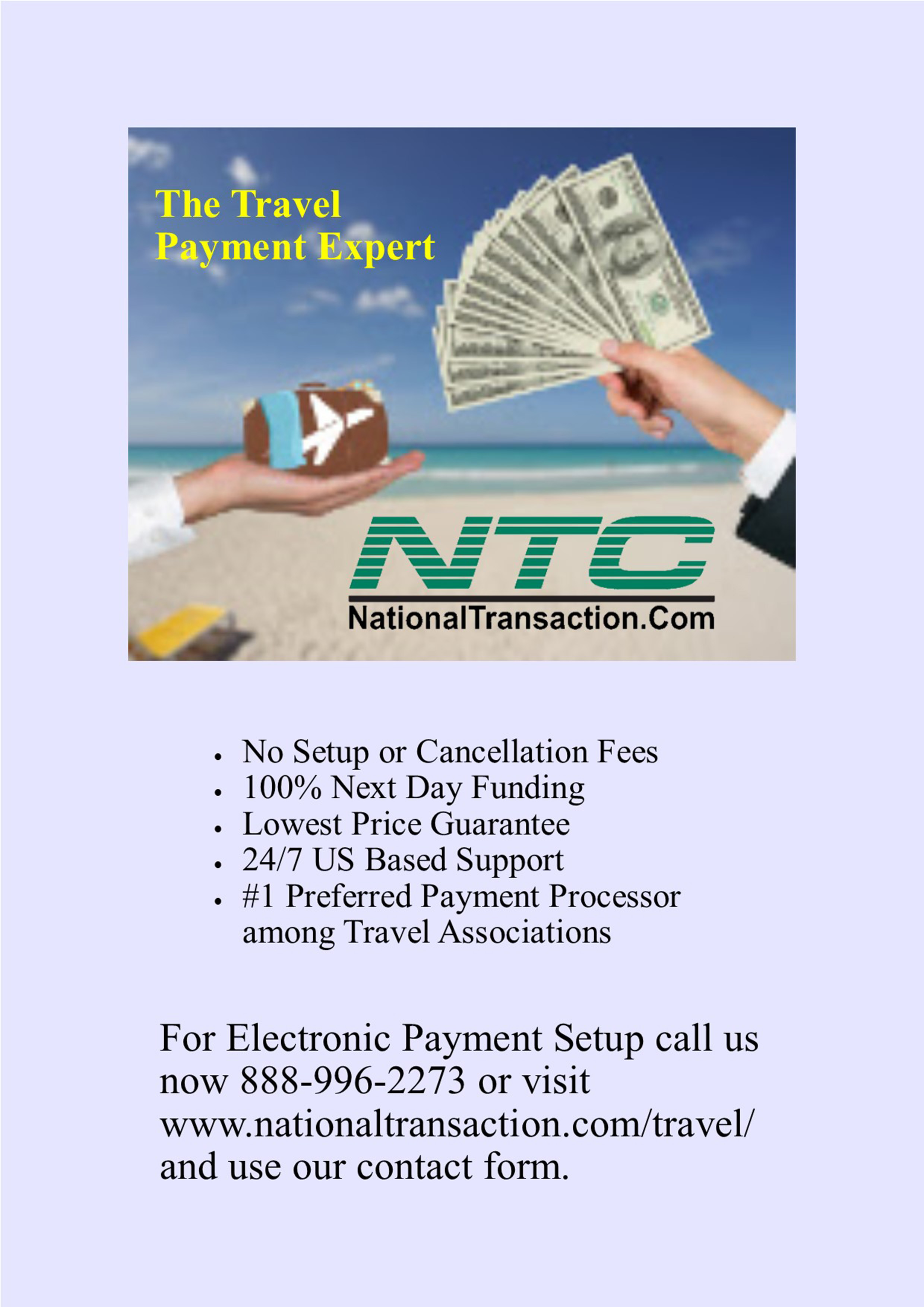 Process Your Travel Agency Payments For Less